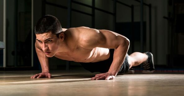 Paul Push -Ups - Exercicios que son necesarios para a osteocondrose da rexión de Brustr