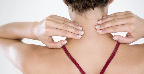 Dor de pescozo por osteocondrose
